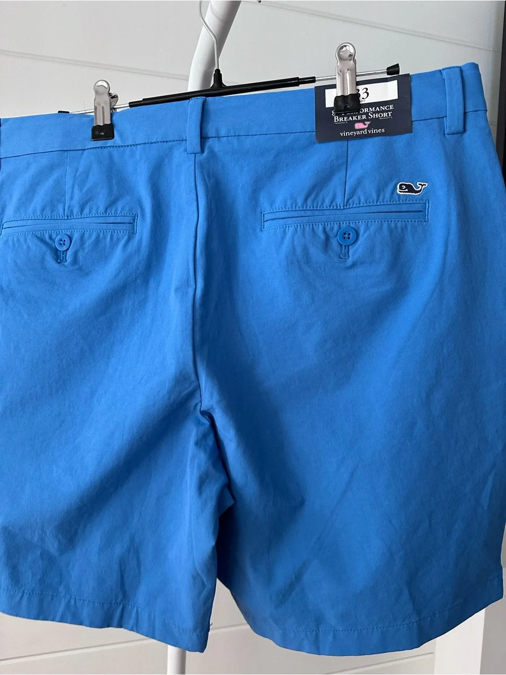 Vineyard Vines Men’s Bright Blue Flat Front Shorts